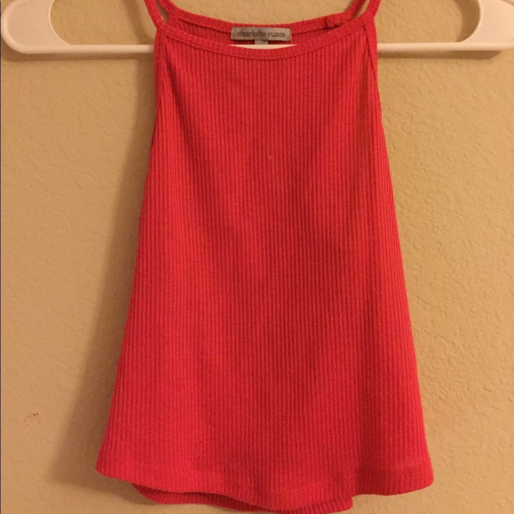 Ribbed crop top